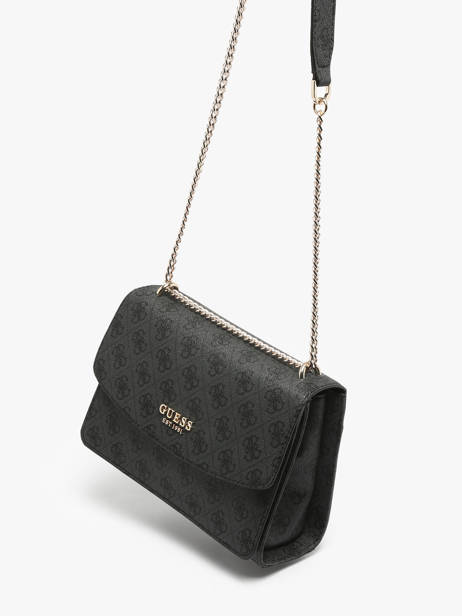 Cross Body Tas Calista Guess Zwart calista SG733421 ander zicht 2