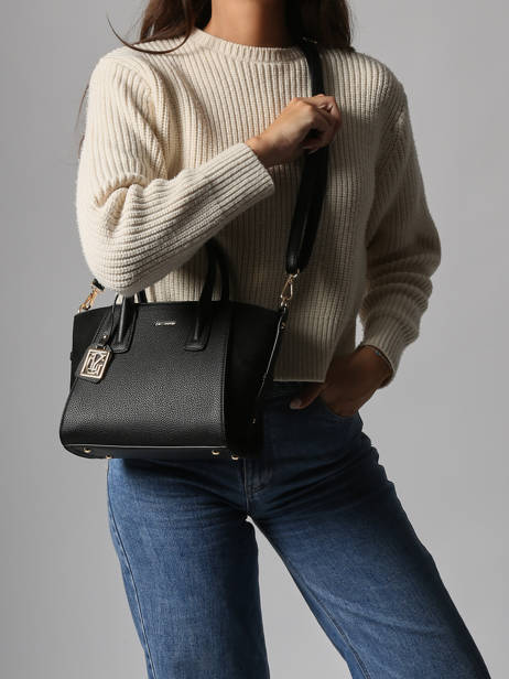 Cross Body Tas Grained Miniprix Zwart grained R2004 ander zicht 1