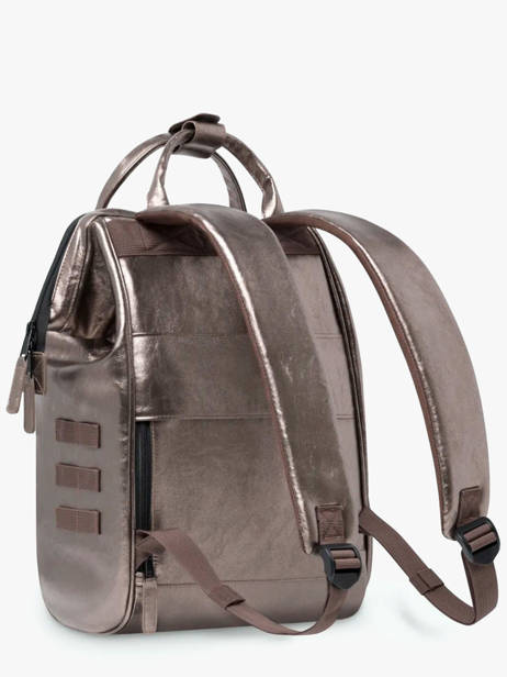 Personaliseerbare Rugzak Adventurer Medium Cabaia Bruin adventurer BAGS ander zicht 3