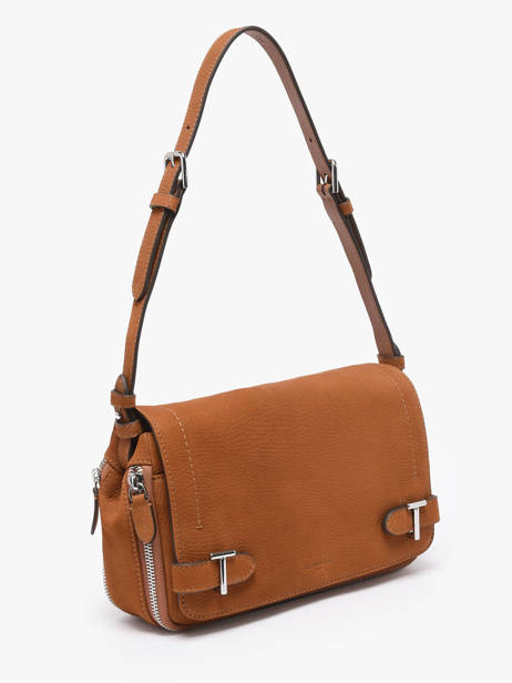 Cross Body Tas Simone Leder Le tanneur Bruin simone TMON1203 ander zicht 1