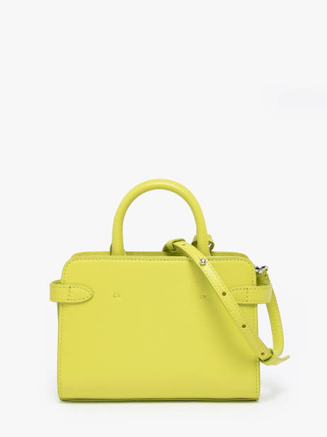 Cross Body Tas Emily Leder Le tanneur Geel emily TEMI1630 ander zicht 4