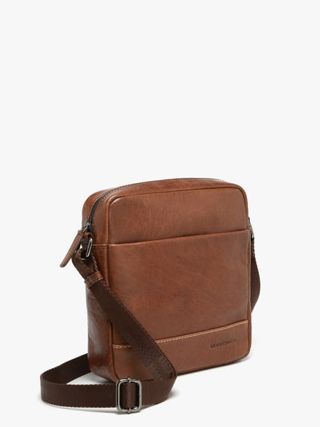 Cross Body Tas Maverick Bruin rough gear MAVRG809 ander zicht 2
