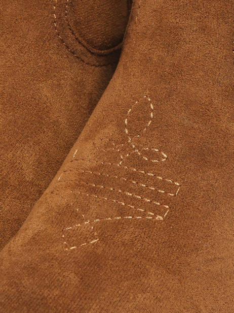 Santiago Laarzen Xti Bruin women 144308 ander zicht 3