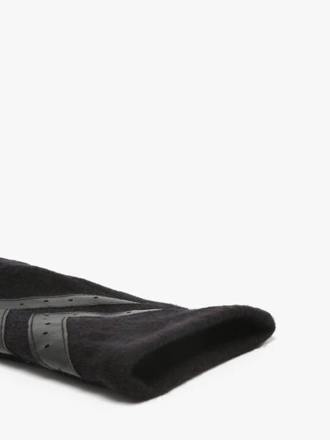 Handschoenen Isotoner Zwart women gloves 85229 ander zicht 1