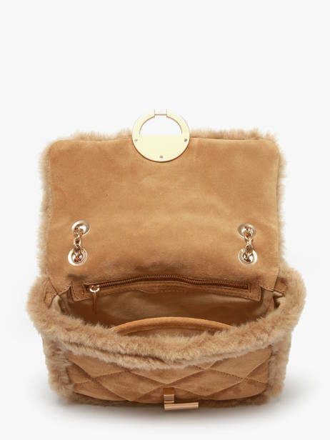 Cross Body Tas Moon Vanessa bruno Bruin moon 10V40533 ander zicht 4