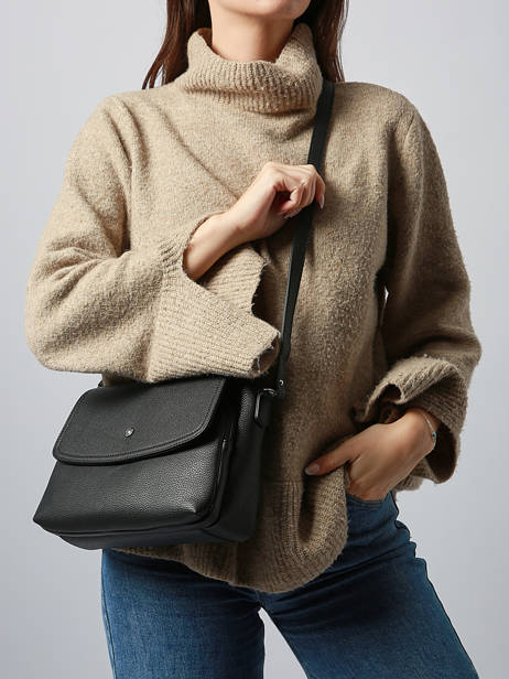 Cross Body Tas Maya Hexagona Zwart maya 2120201 ander zicht 1