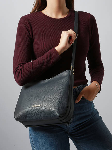Cross Body Tas Timeless Laurent david Blauw ld bags 4 ander zicht 1