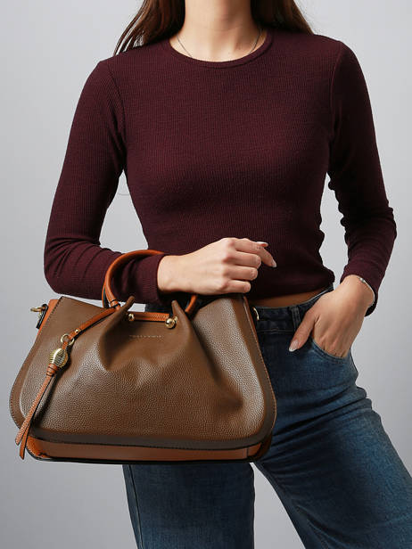 Handtas Gretel Ted lapidus Bruin gretel TLAU8924 ander zicht 1