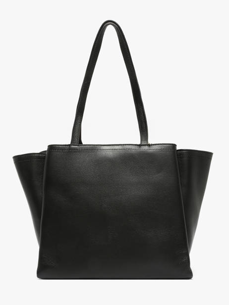 Schoudertas Helena Leder Francinel Zwart helena 22947 ander zicht 4