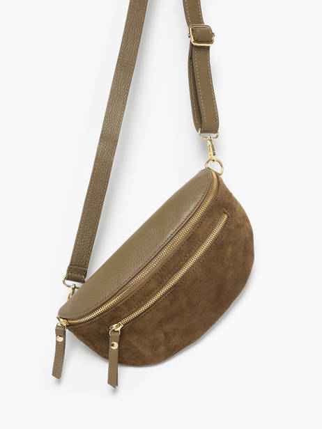 Heuptasje Milano Bruin velvet caviar VC24111 ander zicht 1