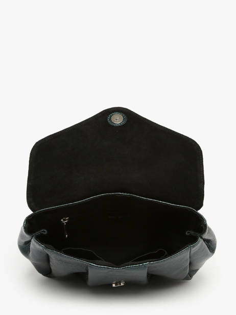 Cross Body Tas Suzon M Minuit Leder Paul marius Groen minuit SUZOMMIN ander zicht 2