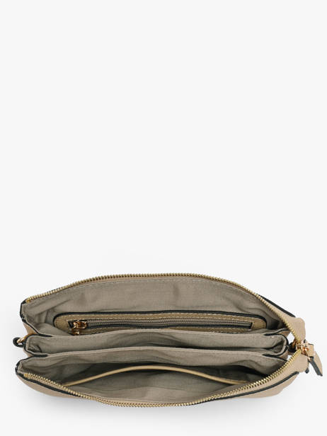 Cross Body Tas Equestre Leder Etrier Beige equestre EEQT0143 ander zicht 2