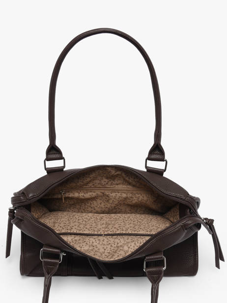 Schoudertas A4 Formaat Grained Miniprix Bruin grained F8533 ander zicht 1