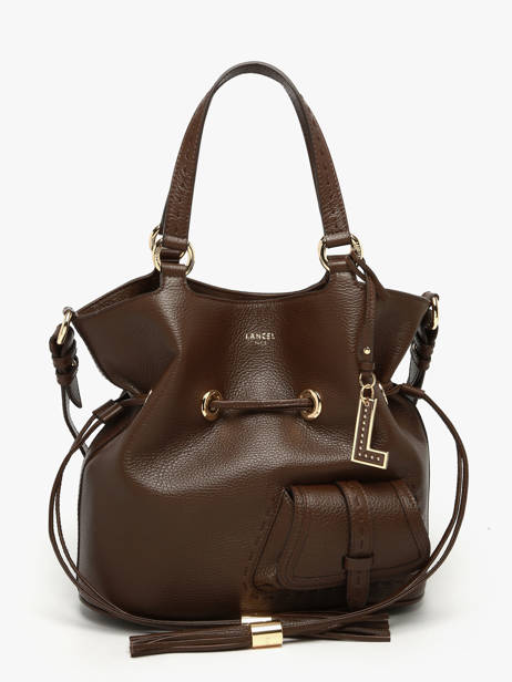 Bucket Bag M Premier Flirt Leder Lancel Bruin premier flirt A10110 ander zicht 1