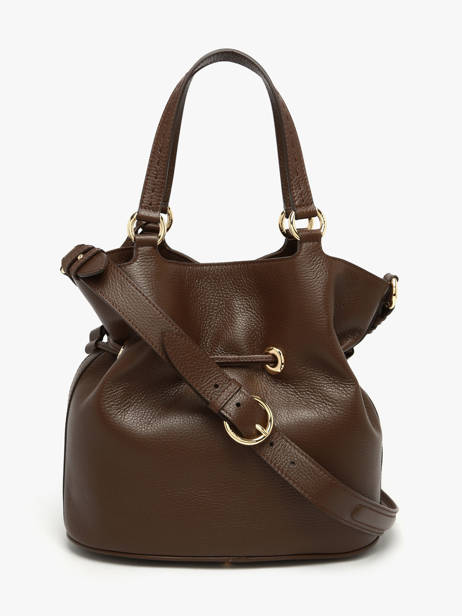 Bucket Bag M Premier Flirt Leder Lancel Bruin premier flirt A10110 ander zicht 4