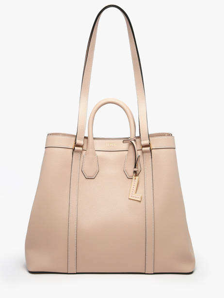 Handtas Belleville Leder Lancel Beige belleville A13738 ander zicht 1