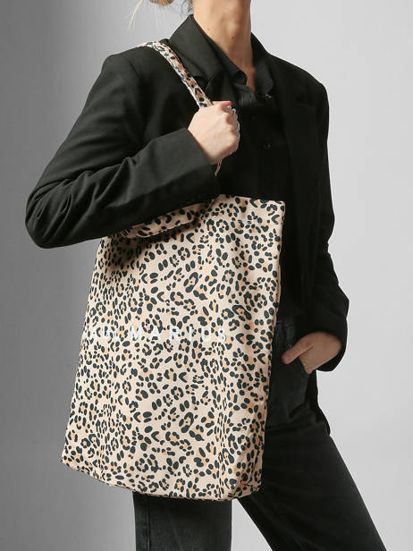 Schoudertas Cadeau Katoen Paul marius Beige cadeau L25 ander zicht 1