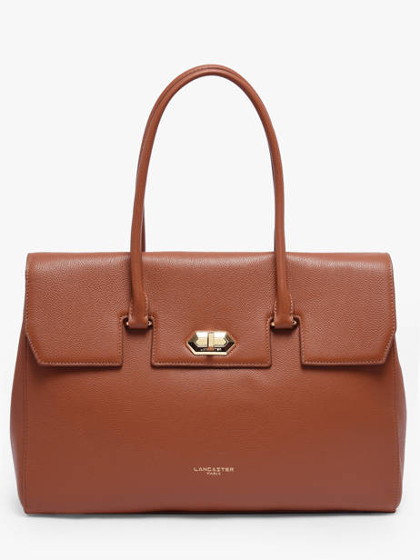 Schoudertas A4-formaat Milano Leder Lancaster Beige milano cosmos 57