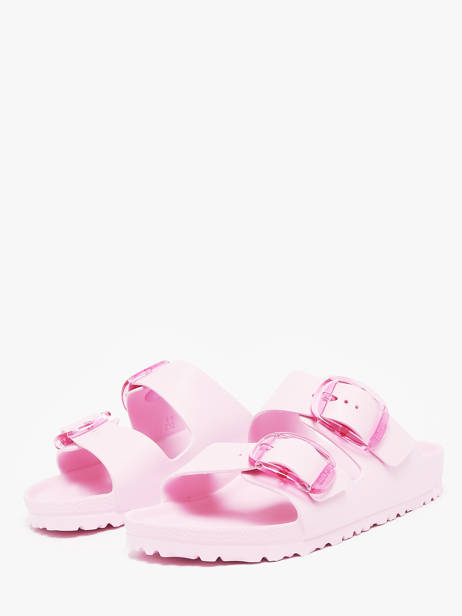 Slippers Arizona Big Buckle Birkenstock Roze women 1029642 ander zicht 2