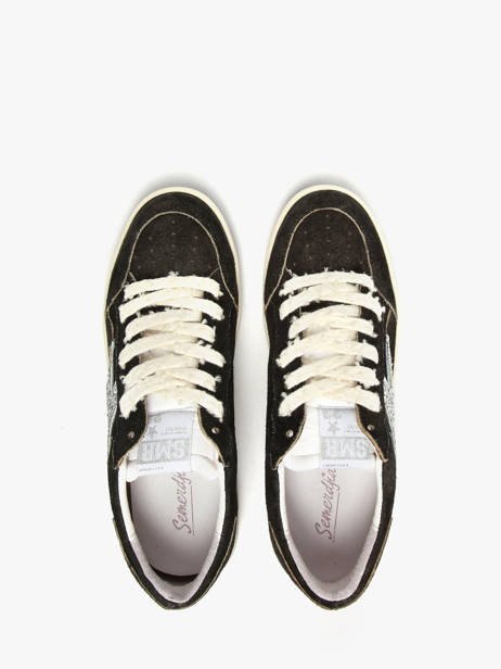 Sneakers Dany Uit Leder Semerdjian Zwart women DANY ander zicht 3