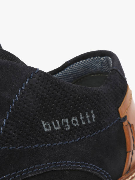 Stadsschoenen Uit Leder Bugatti Blauw men 3319711K ander zicht 2