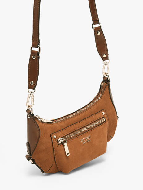 Cross Body Tas Marsha Leder Guess Bruin marsha SG950172 ander zicht 2