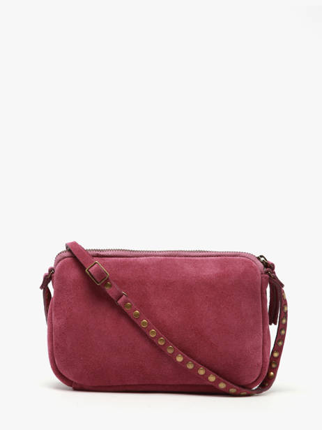 Cross Body Tas Leather Biba Roze leather BET12L ander zicht 4