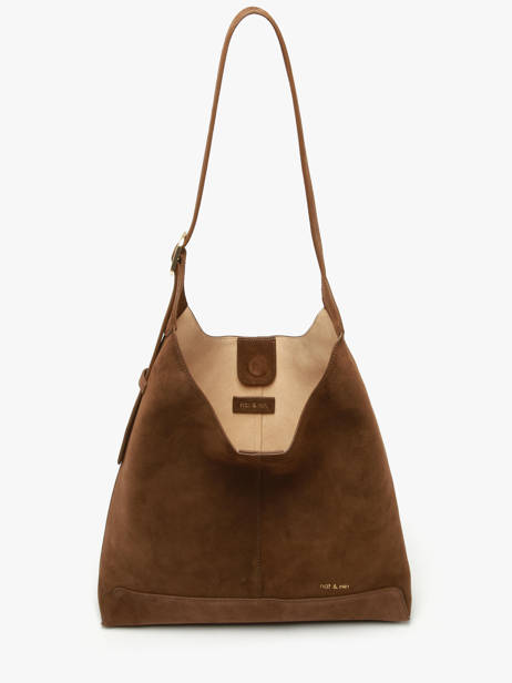 Schoudertas Vintage Nat et nin Bruin vintage DONNA ander zicht 3