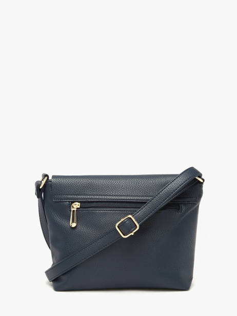 Cross Body Tas Grained Miniprix Blauw grained F7557OR ander zicht 3