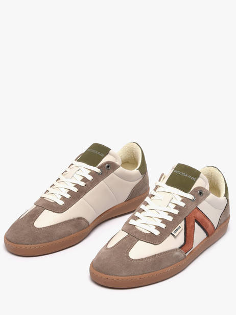 Sneakers Uit Leder Redskins Beige men ELDORADO ander zicht 1