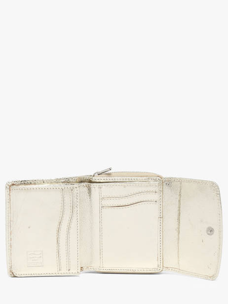 Portefeuille Caviar Leder Crinkles Goud caviar 14201 ander zicht 1