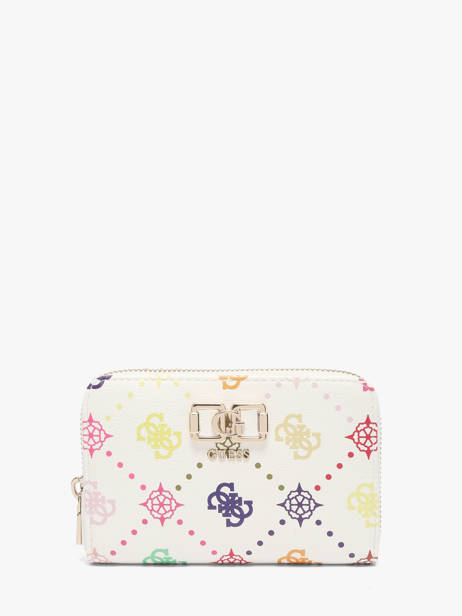 Portefeuille Emelie Logo Guess Wit emelie logo GM928140