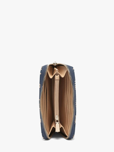 Portefeuille Emelie Logo Guess Blauw emelie logo GP928140 ander zicht 1