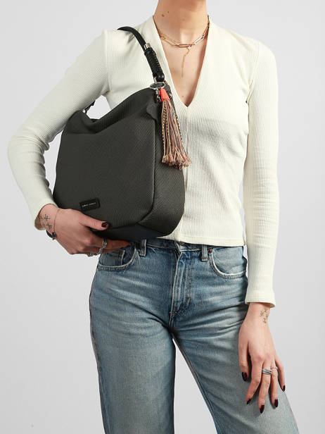 Schoudertas Grigri Polyurethaan David jones Zwart grigri CM8384 ander zicht 1