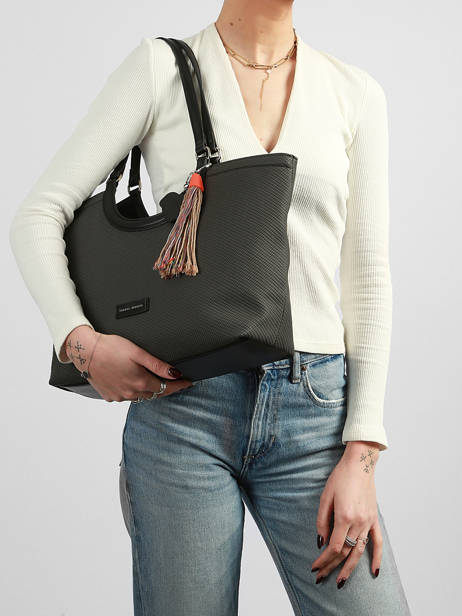 Schoudertas Grigri Polyurethaan David jones Zwart grigri CM8380 ander zicht 1