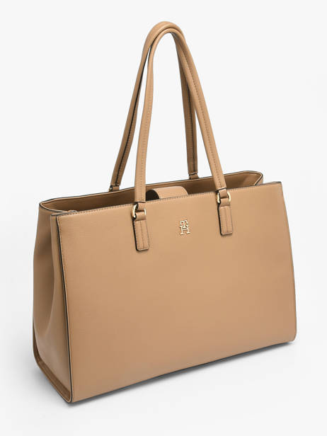 Schoudertas Th Daily Tommy hilfiger Bruin th daily AW18380 ander zicht 2