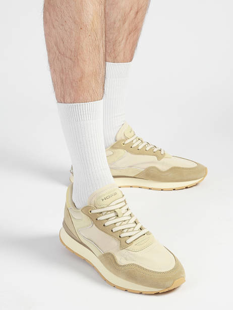 Sneakers Uit Leder Hoff Groen men 12602006 ander zicht 1