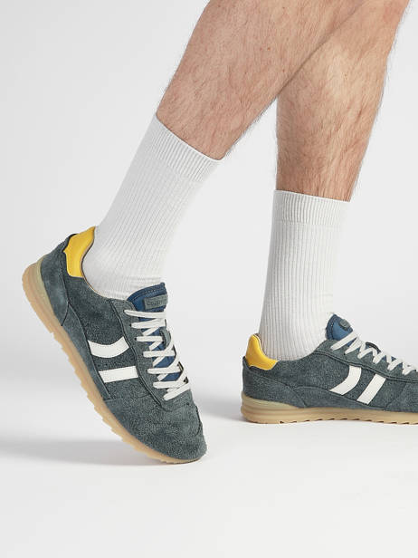 Sneakers Uit Leder Coolway Blauw men 8643807 ander zicht 1