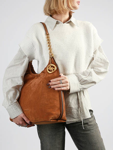 Schoudertas Indie Michael kors Bruin indie S6A15L7S ander zicht 1