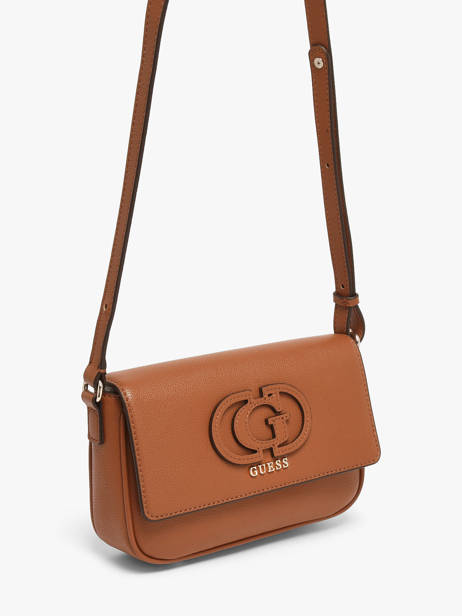 Cross Body Tas Isola Polyurethaan Guess Bruin isola BG990521 ander zicht 1