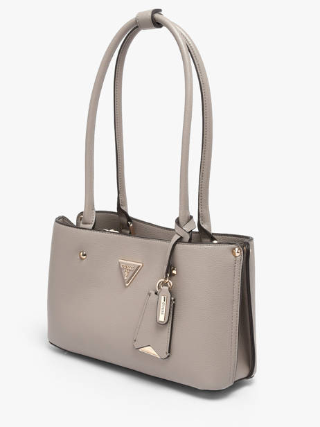 Schoudertas Meridian Polyurethaan Guess Grijs meridian BG697409 ander zicht 2