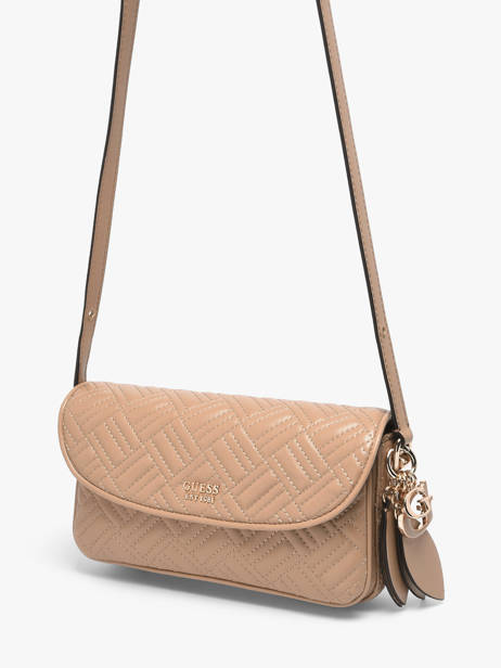 Cross Body Tas Sally Polyurethaan Guess Beige sally QG992121 ander zicht 1