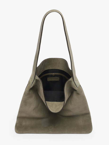 Schoudertas Folk Lady Leder Gerard darel Groen folk lady DDS72407 ander zicht 2