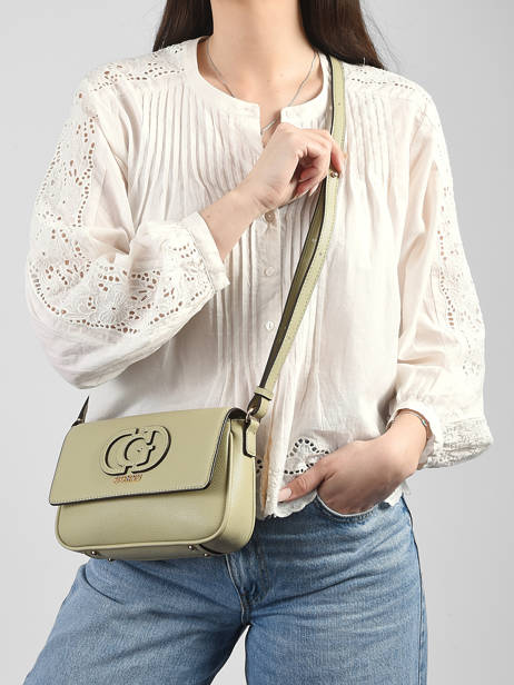 Cross Body Tas Isola Polyurethaan Guess Groen isola BG990521 ander zicht 1