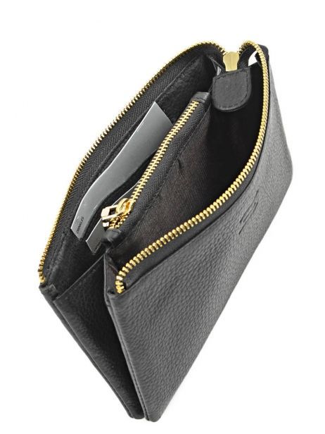 Portefeuille Caviar Leder Crinkles Grijs caviar 14196 ander zicht 2