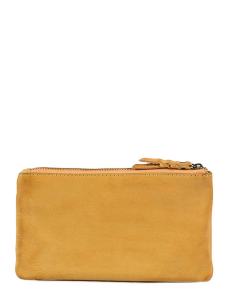 Portefeuille Heritage Leder Biba Geel heritage KA4 ander zicht 3