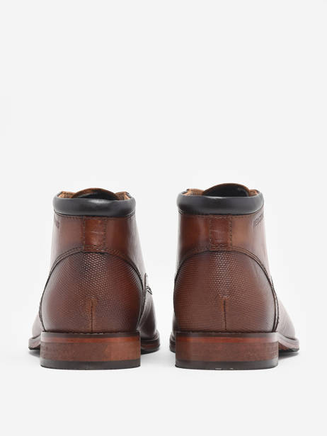 Stadsschoenen Visuel Uit Leder Redskins Bruin men VISUEL ander zicht 3