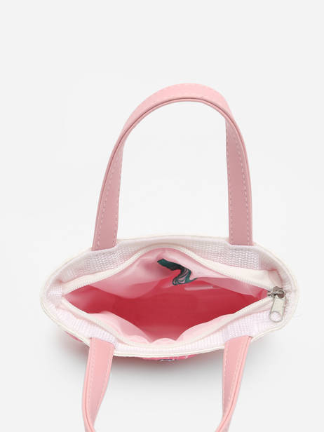 Handtas Le voyage en panier Roze kids PM374 ander zicht 2